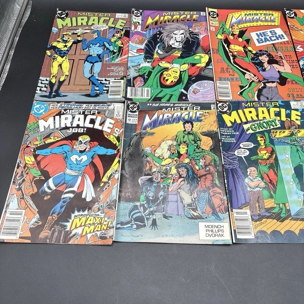 Lot of 8 Mister Miracle Comics 1980s 1990s DC Giffen DeMatteis